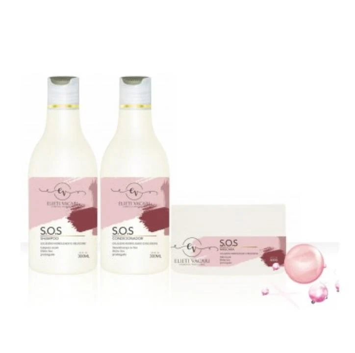 Hydrolyzed Collagen Helioxyne SOS Post Progressive Kit 3x300 - Elieti Vacari