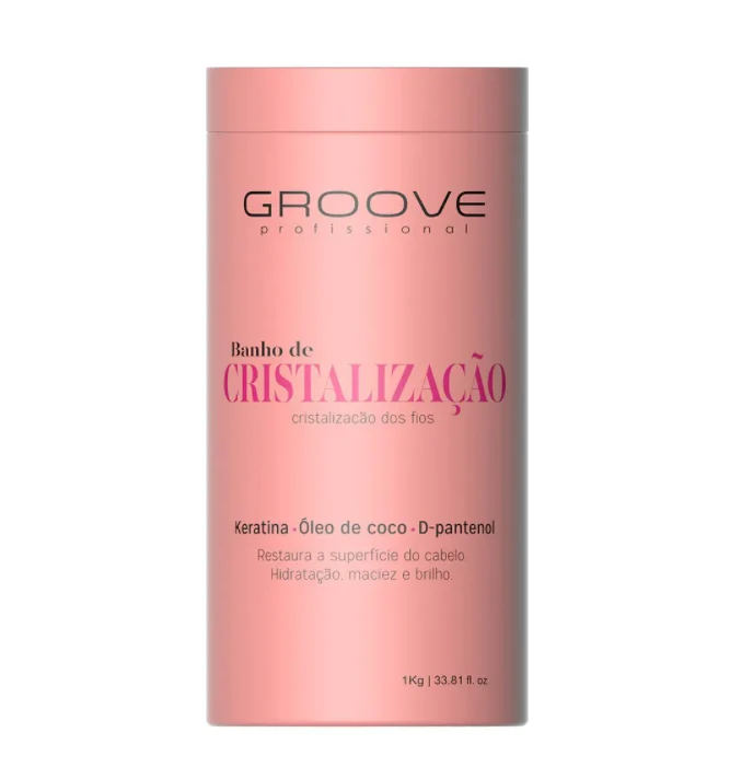 Crystallization Bath Keratin Coconut D-Panthenol Hydration Mask 1Kg - Groove