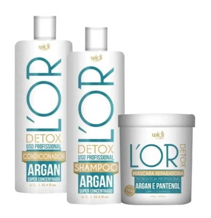 L'OR Detox Collagen Argan Super Concentrated Treatment Kit 3x1 - Widi Care