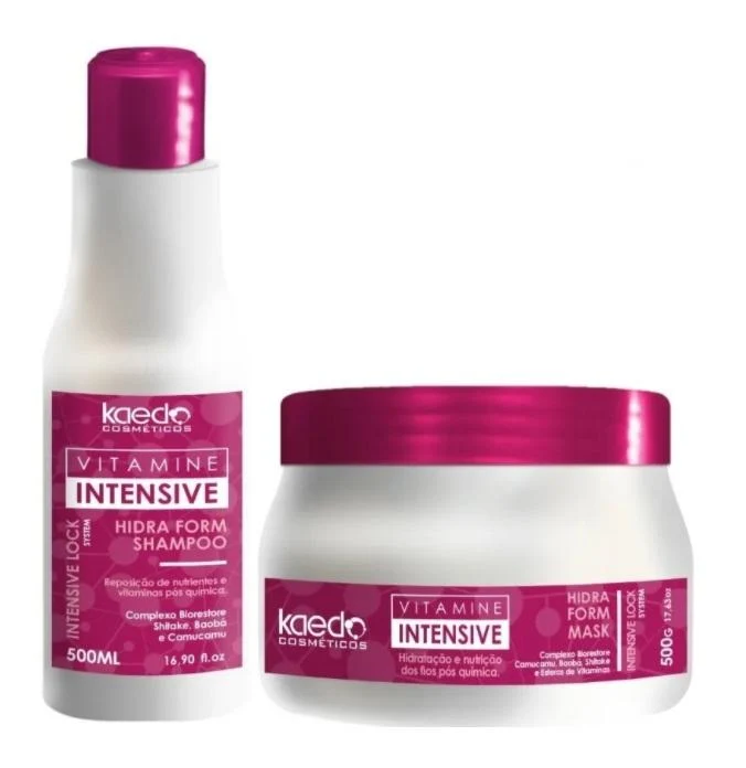 Vitamine Intensive Hidra Form Nutrient Replacement Lock System Kit 2x300 - Kaedo