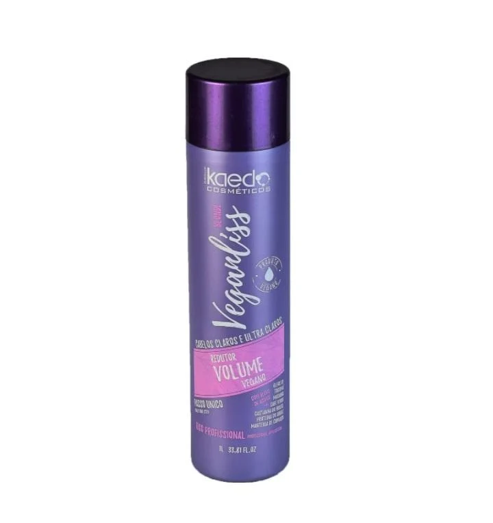 Veganliss Blond Vegan Volume Reducer Single Step Hair Progressive 1L - Kaedo