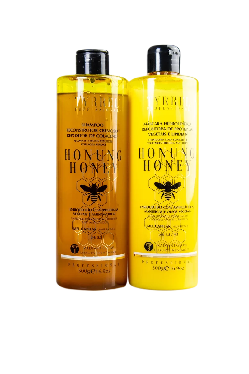 Honung Honey Vegetable Proteins Lipids Collagen Replenisher Kit 2x500g - Tyrrel