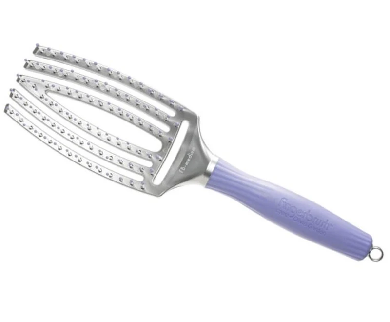 Professional Hairstyling Fingerbrush Medium Light Detangling Brush - Olivia Garden