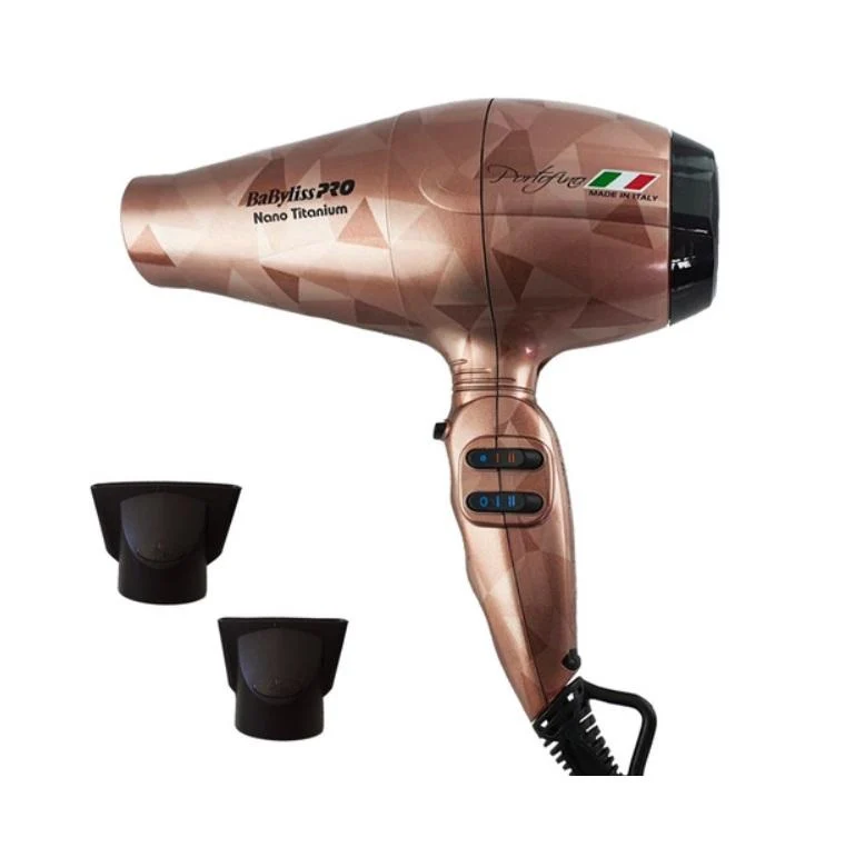 Pro Dryer Portofino 6600 Vetro Rose Gold 110V 127V 2000W - Babyliss