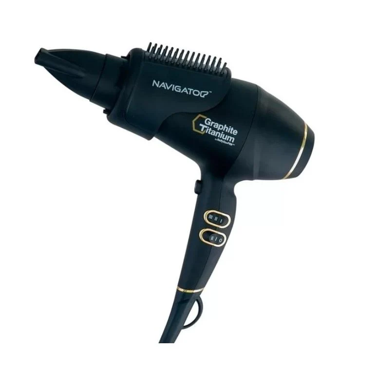 Pro Graphite Titanium GXT Ionic Hair Dryer 110V 127V 2000W - Babyliss