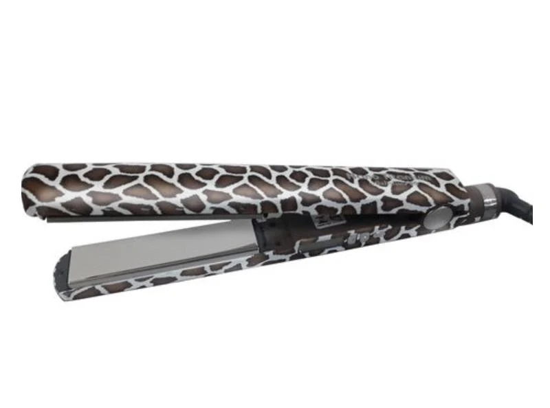 MiraCurl Pro Nano Titanium Animal Print 1 1/4 Board 110V 127V 450F - Babyliss