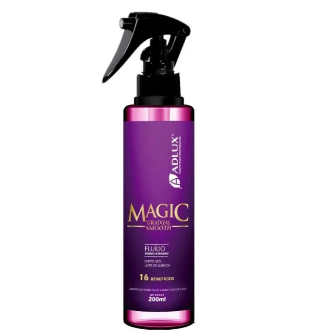 Magic Gradual Smooth 16 Benefits Thermoactive Hair Sealing Fluid 200ml - Adlux