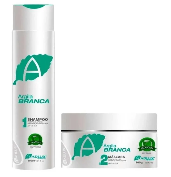 White Clay Amazon Therapy Regeneration Hydration Maintenance Kit 2x300 - Adlux