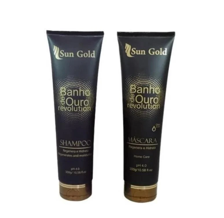 Golden Bath Home Care Regenerates Moisturizing Treatment Kit 2x300 - Sun Gold