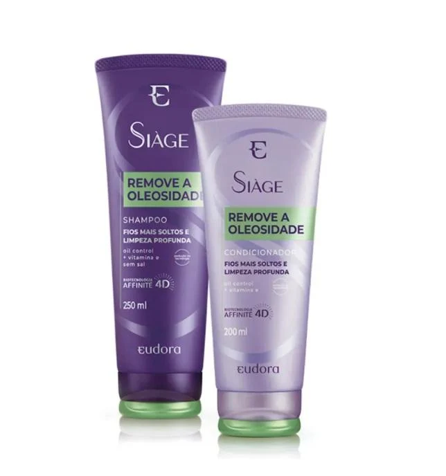 Siàge Removes Oiliness Loose Wires Deep Cleaning Treatment Kit 2 Itens - Eudora