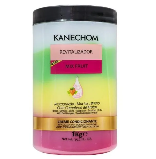 Mix Fruit Restore Shine Softness Conditioning Revitalizing Cream 1Kg - Kanechom