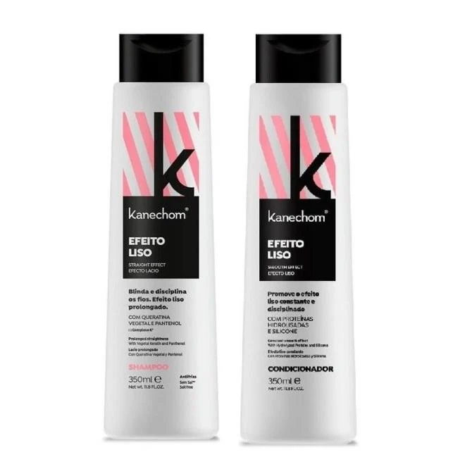 Mais Liso Prolonged Straight Effect Discipline Shielding Kit 2x350ml - Kanechom
