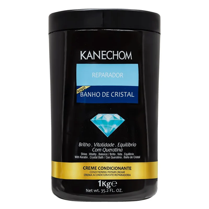 Crystal Bath Repairing Balance Vitality Conditioning Repair Cream 1Kg - Kanechom
