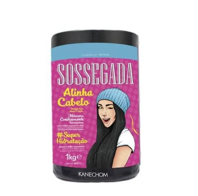 Sossegada Hair Alignment Conditioning Super Moisturizing Mask 1Kg - Kanechom