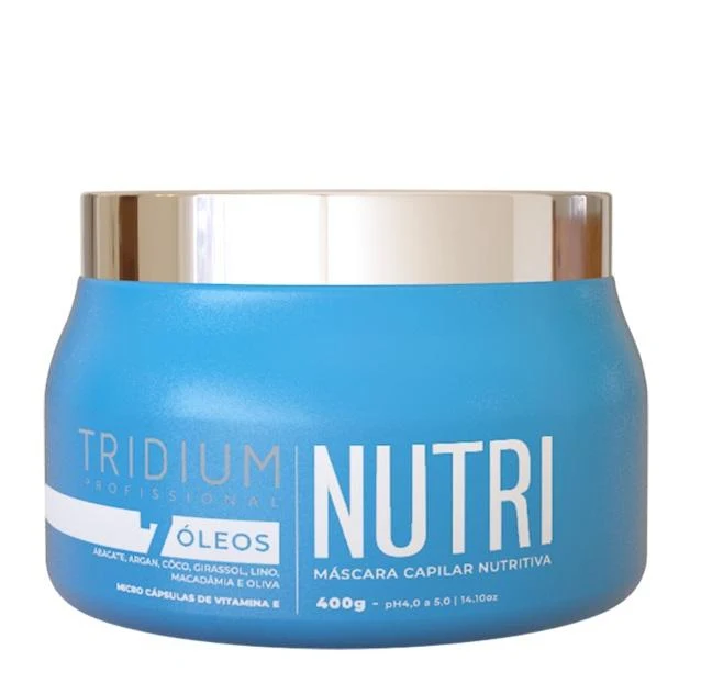 Nutri Nourishing Oils Replacement Shine Healthy Treatment Mask 400g - Tridium