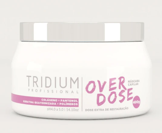 Overdose D-panthenol Collagen Polymers Keratin Restore Mask 400g - Tridium