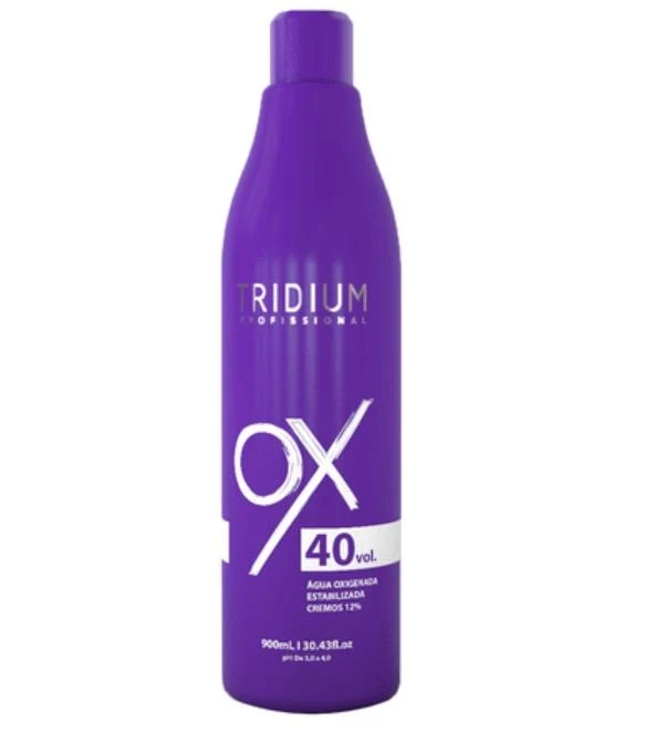 Creamy Stabilized Oxygenated Water Bleaching OX 40 Volumes 900ml - Tridium