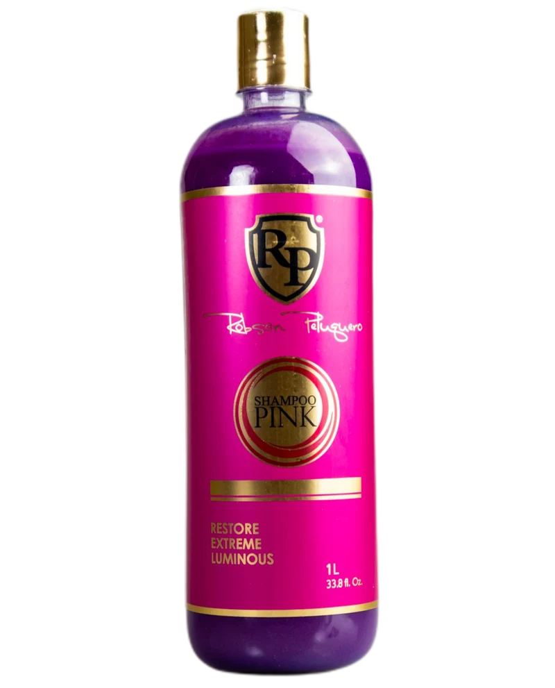 Robson Peluquero Shampoo Pink 1 Litre / 32.8 Fl Oz