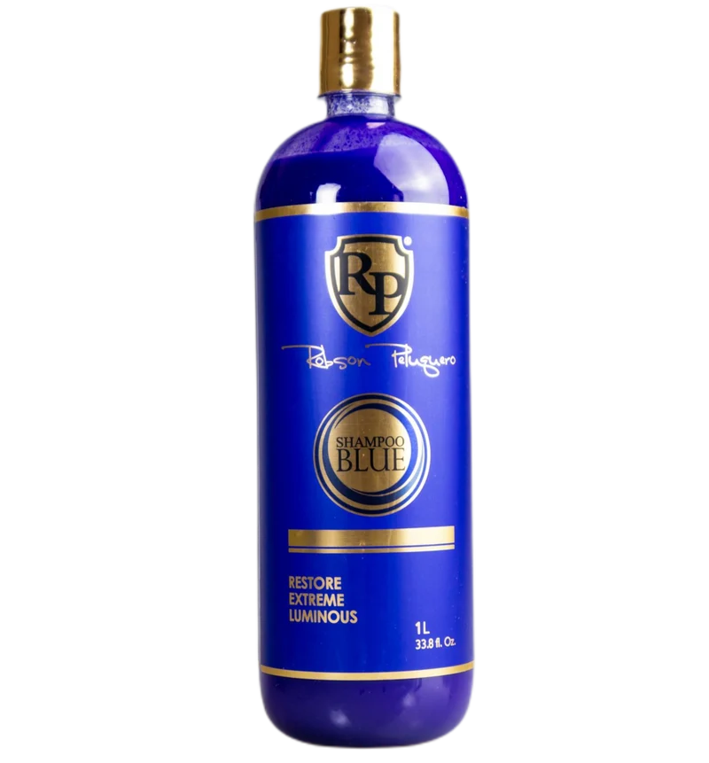 Robson Peluquero Shampoo Platinum / Blue 1 Litre / 32.8 Fl Oz