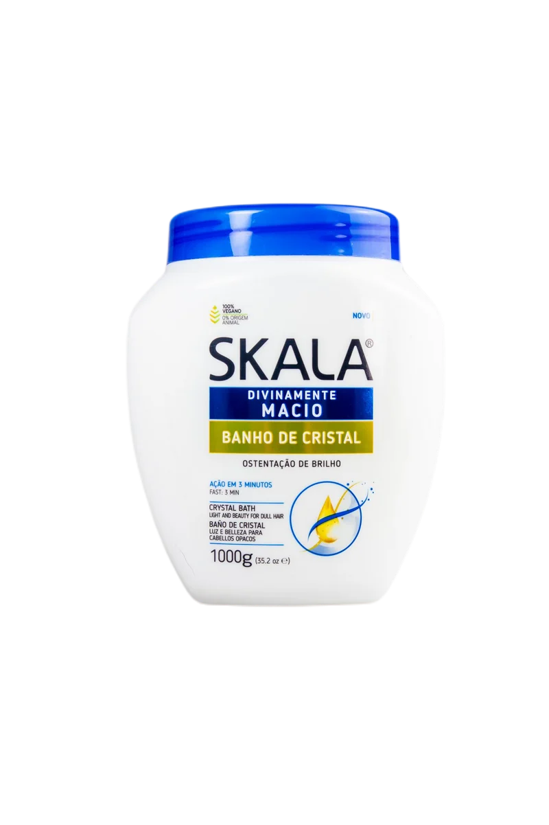 Crystal Bath 3 Minutes Action Dull Hair Softness Treatment Cream 1kg - Skala