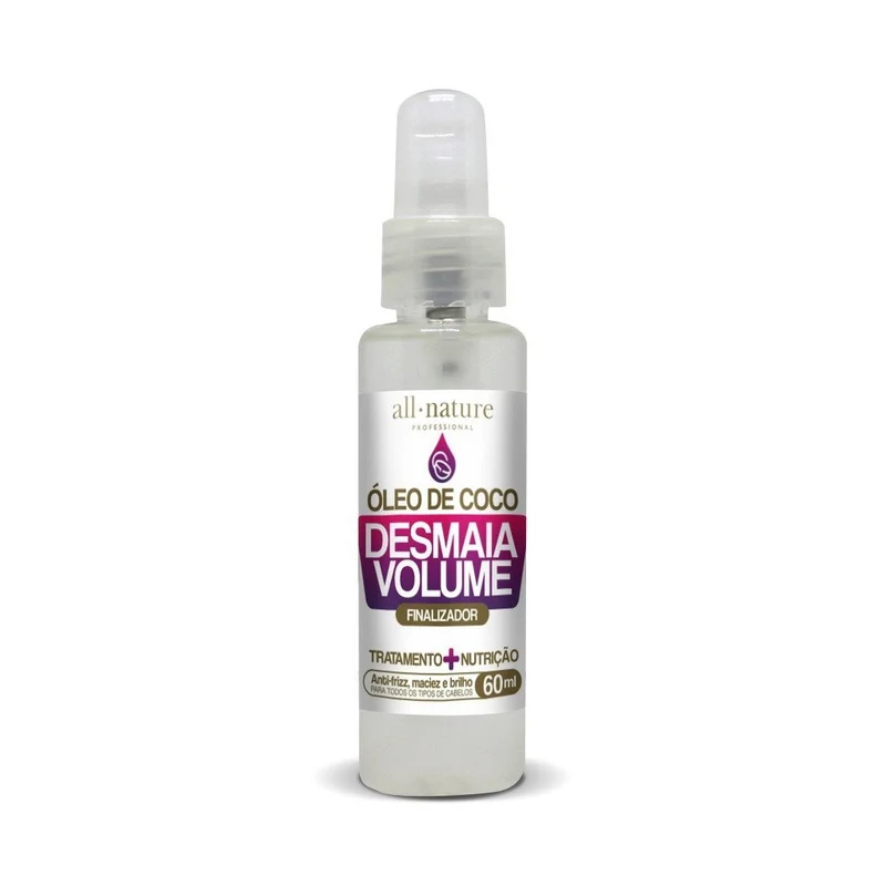 Hair Faints Desmaia Volume Coconut Oil Nourishing Treatment 60ml - All Nature