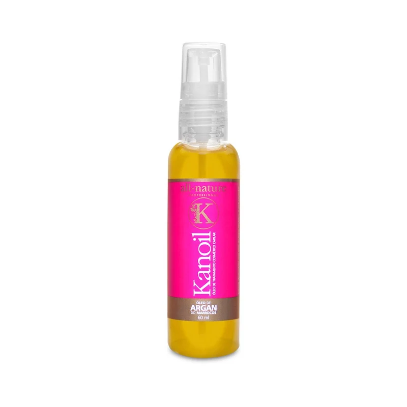 Kanoil Organic Argan Oil Silicones Leave-In Treatment Finisher 60ml - All Nature