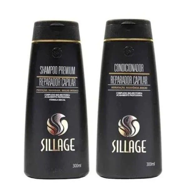 Repair Bio Restore Intense Protection Softness Brightness Kit 2x300ml - Sillage