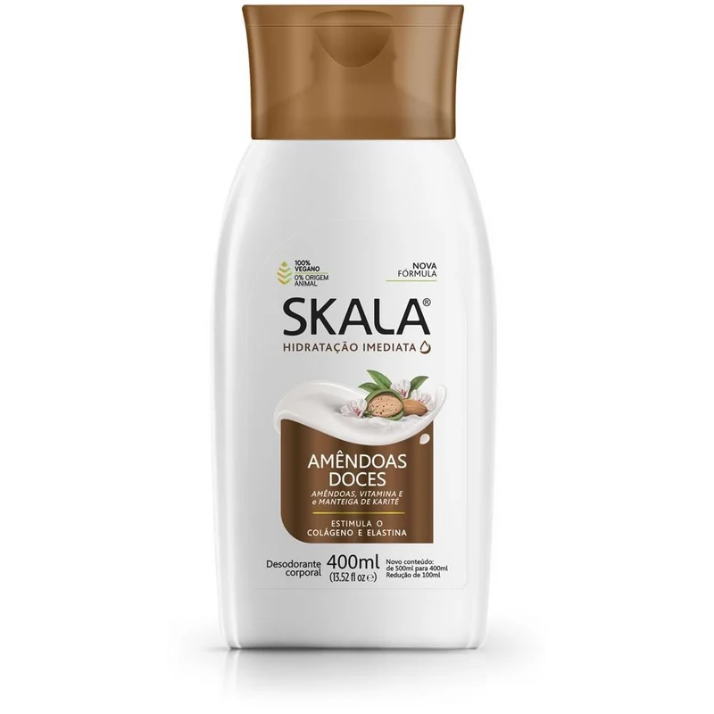 Hidratante - Skala Amêndoas Doces / - Skala Moisturizing Sweet Almond Skin Moisturizer - Skala