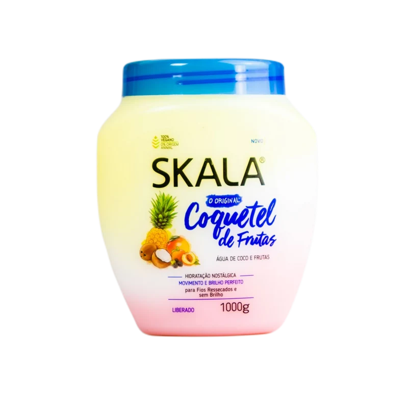 Creme De Tratamento Coquetel De Frutas / Cream Cocktail Treatment Of Fruits Hair Treatment Cream - Skala