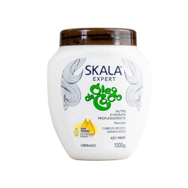 Creme De Tratamento Óleo De Coco / Cream Of Coconut Oil Treatment Treatment Cream - Skala