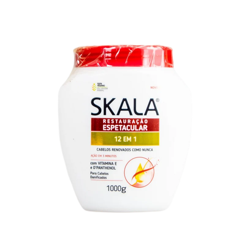 Creme De Tratamento Restauração 12 Em 1 / Restoration Treatment Cream 12 In 1 Hair Treatment Cream - Skala