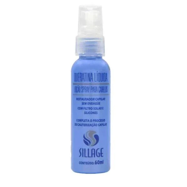 Liquid Hydrolyzed Keratin Daily Lotion Protection Treatment Spray 60ml - Sillage