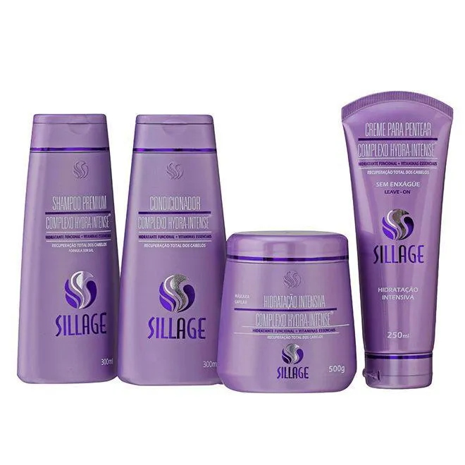Hydra-Intense Damaged Hair Recovery Hydrovance Treatment Kit 4 Prod. - Sillage