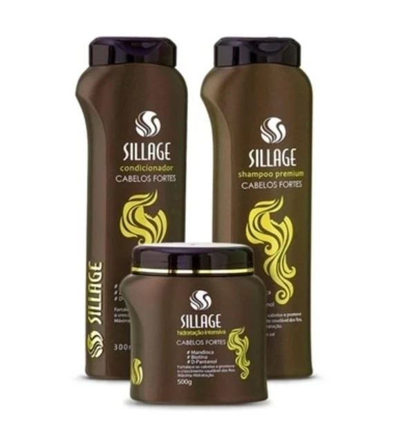 Intensive Hydration Strong Hair Growth Biotin D-Panthenol Kit 3 Prod. - Sillage