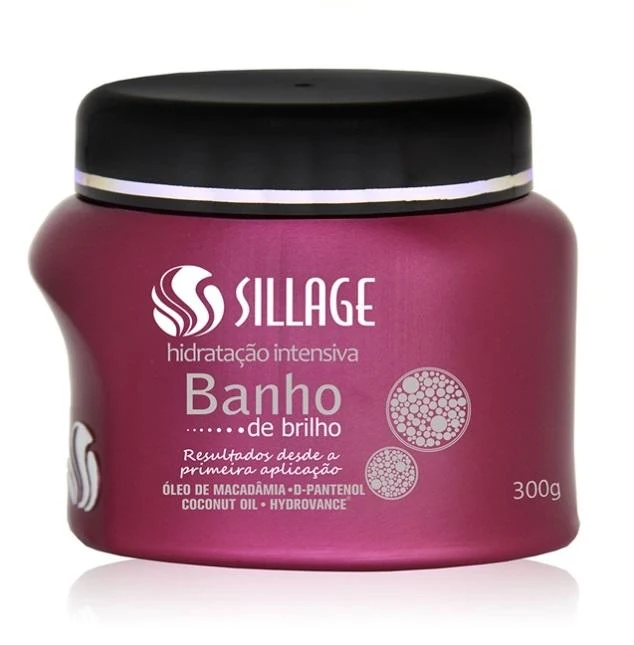 Brightness Bath Shine Macadamia D-Panthenol Coconut Hair Mask 300g - Sillage