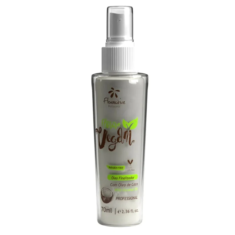 Flora Vegan Pre/Post Brush Antioxidant Coconut Treatment Oil 70ml - Floractive