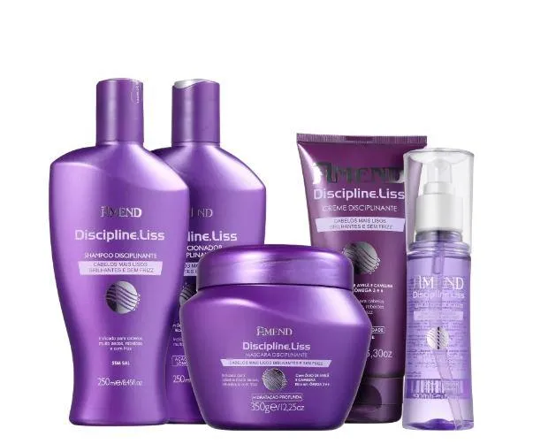 Discipline Liss Disciplining Hazelnut Camelina Oil Treatment Kit 5 Prod. - Amend