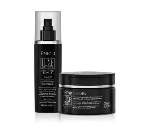 Luxe Extreme Repair Basic 1 Black Pearl Renewing Treatment Kit 2 Prod. - Amend