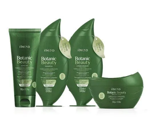 Botanic Beauty Monoi Rosemary Ginger Treatment Weak Hair Kit 4 Prod. - Amend