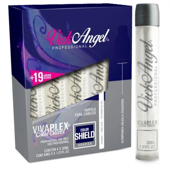 Viva Plex Color Shield 19 Amino Acids Complex Ampoules 4x30ml - Vick Angel