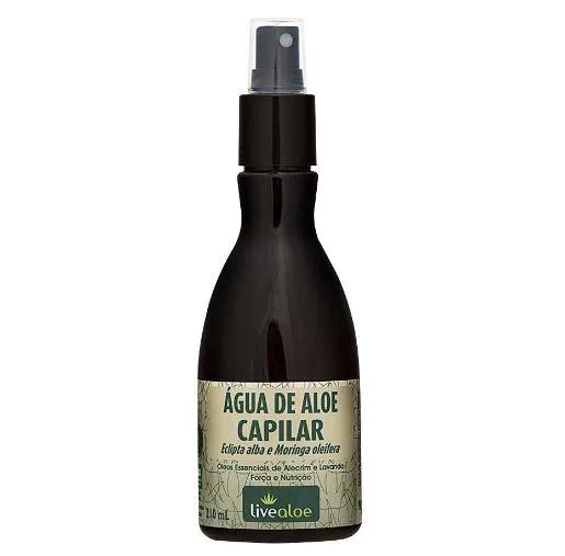 Aloe Vera Eclipta Moringa Rosemary Lavender Capillary Water 210ml - Livealoe