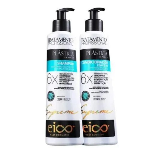 Capillary Plastic 6X Repair Emollience Silkiness Hydration Revitalization 2x280 - Eico