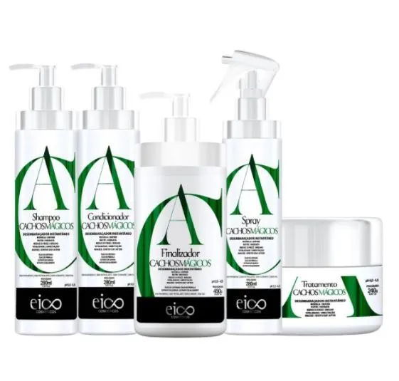 Magic Curls Cartamo Primula Blueberry Quinoa Curly Treatment Kit 5 Prod. - Eico