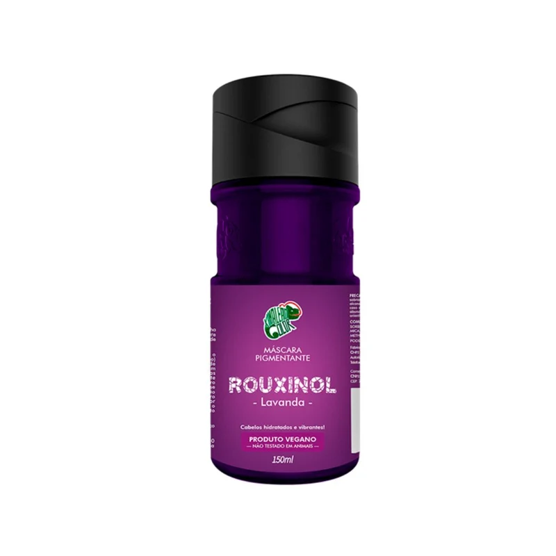 Rouxinol Lavender Purple Tinting Pigment Vegan Mask 150ml - Kamaleão Color