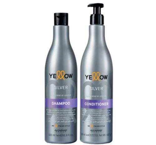 Silver Açai Rose of Jericho Color Restore Protect Treatment Kit 2x500ml - Yellow