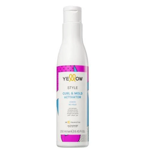 Green Coffee Aloetrix Curl & Mood Curly Wavy Shaper Activator 250ml - Yellow