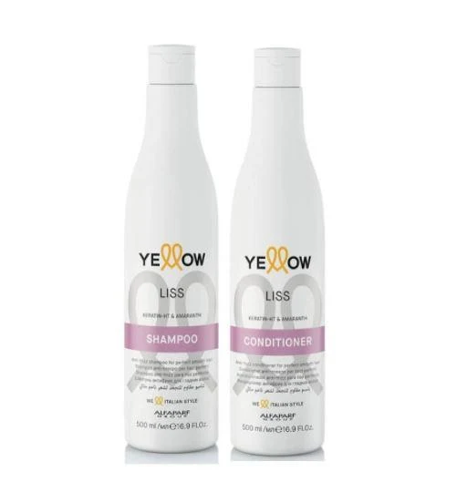 Liss Amaranth Oil Vitamin E High-Tech Keratin Treatment Kit 2x500ml - Yellow