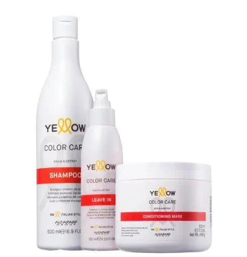 Color Care Goji Berry Aloetrix Colored Hair Treatment Kit 3 Products - Yellow