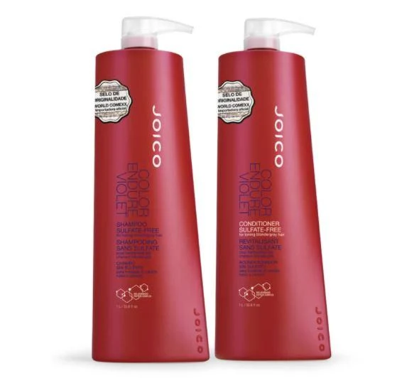 Color Endure Violet Tinting Neutralizing Blond Gray Treatment Kit 2x1L - Joico