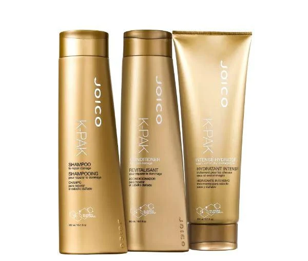 K-Pak Dry Hair Repair Damage Keratin Aloe Vitamin E Hydrator Kit 3 Prod. - Joico